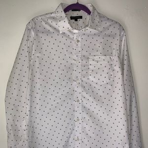 White Banana Republic Floral